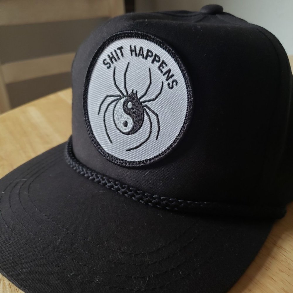 CRAWLING DEATH "Shit Happens" Snapback hat vans